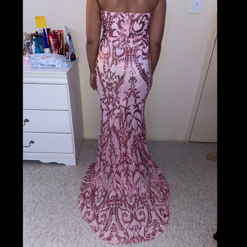 Pink Sparkly Dress